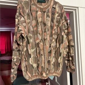 Tundra Men's Earth Tone Crewneck Sweater